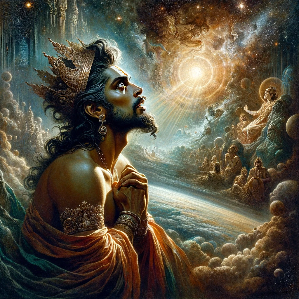 Trishanku’s Desire for Bodily Ascension to Heaven